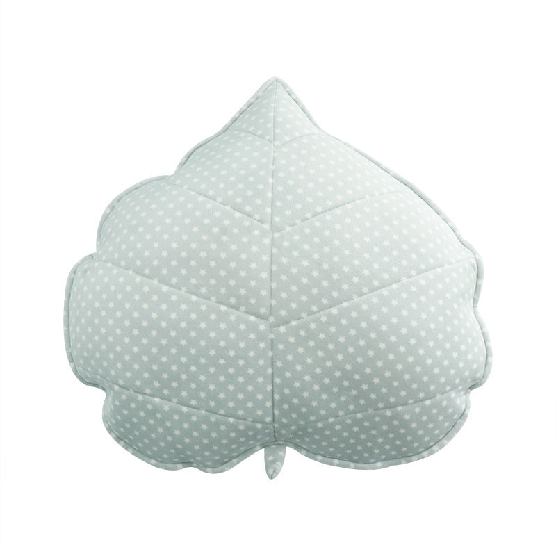 Oreillers De Canapé -Coussin "Feuille Douceur" en Forme de Feuille 3D